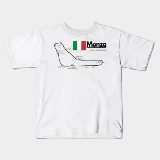 Monza F1 Track Italy Kids T-Shirt